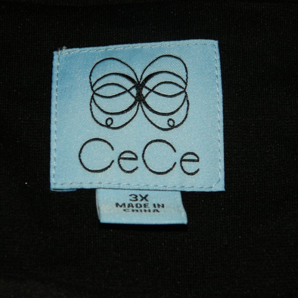 CeCe 2 pc Pant Suit Black Blazer 3X Pants 20W (OF) - Picture 4 of 9